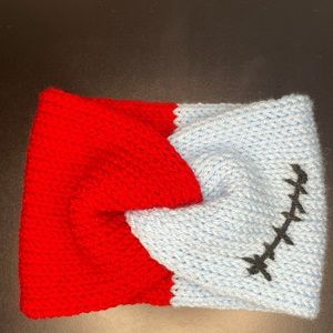 Messy bun ear warmers